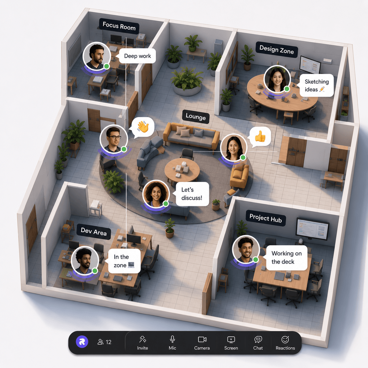 Remote work didn't kill collaboration. Invisible teammates did.